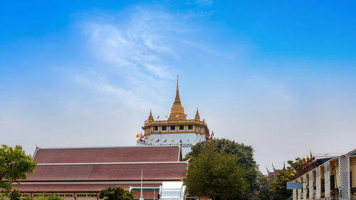 Low angle view of cathedral against sky