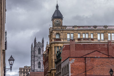 View of church against cloudy sky