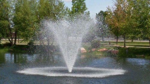 Fountain in park