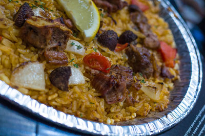 Close-up of food