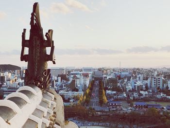 View of cityscape against sky