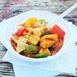 Close-up of food in bowl