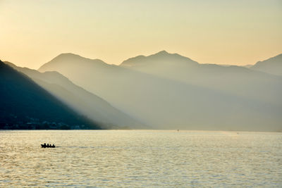 The bay of kotor, montenegro 