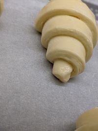 Close-up of served food on table