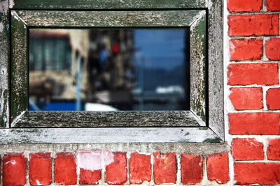 Window of building