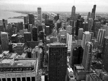 Aerial view of a city