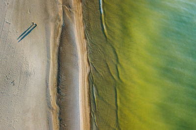 Aerial view of sea