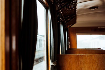 Interior of train