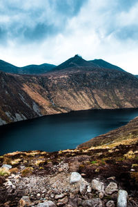 Scenic view of lake