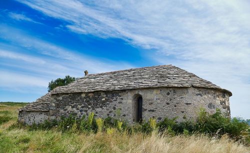 Chapel from the middle ages in france - entirely built from stone it is made to last for eternity