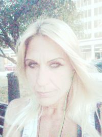 Portrait of young woman