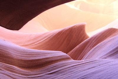 Rock formations in a desert