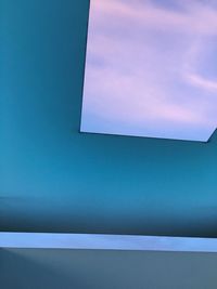 View of blue sky and clouds