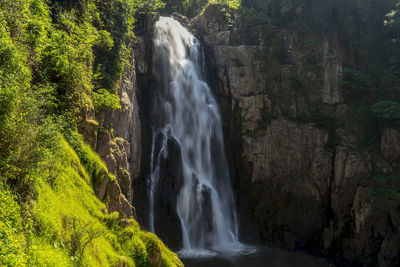 Haew narok waterfall in khao yai national park thailand.