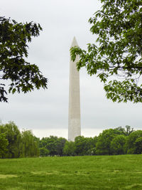 Low angle view of monument