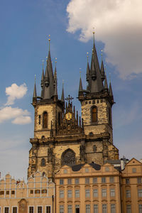 Prague cityscape. europe architecture and streets. old town