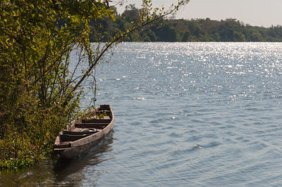 Scenic view of lake