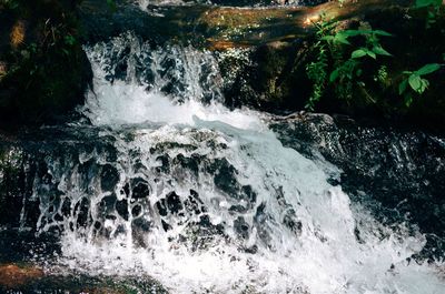 View of waterfall