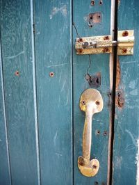 Full frame shot of closed door