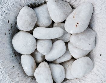 Close up of pebbles