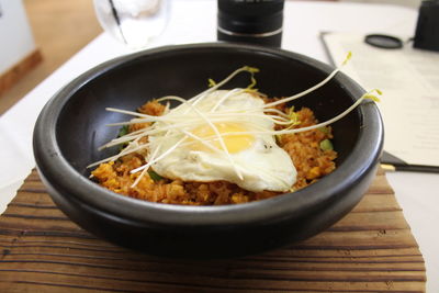 Close-up of food in bowl