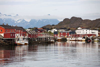 Fishing village at lofoten