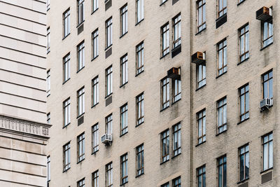 Low angle view of building in city