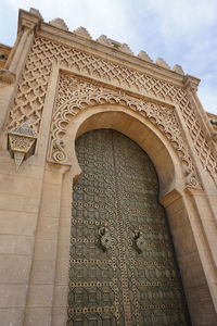 Low angle view of historical building