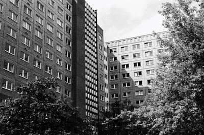 Low angle view of building against sky