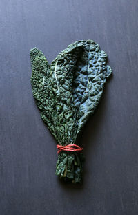 High angle view of vegetables on table