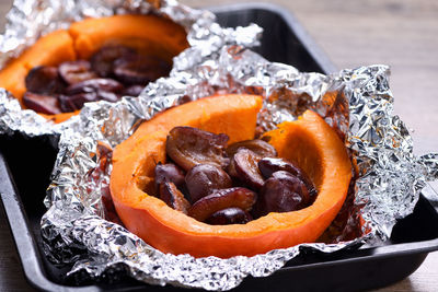 Close-up of food