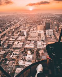 Aerial view of cityscape