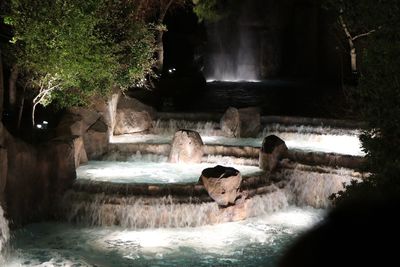 Waterfall in forest