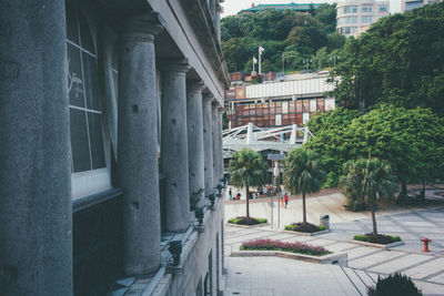 Buildings in city