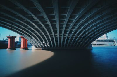 Low angle view of bridge