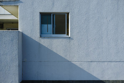 Low angle view of white building