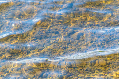 Full frame shot of water in the sea