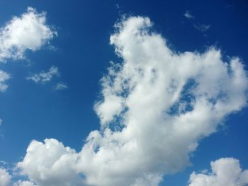 Low angle view of clouds in sky