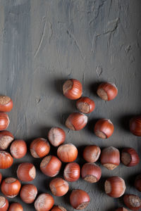 Close-up of roasted coffee on table