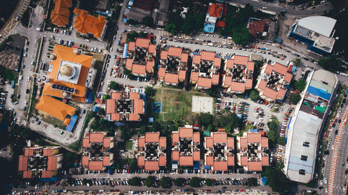 Aerial view of cityscape