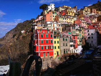 View of buildings in city