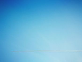 Scenic view of clear blue sky