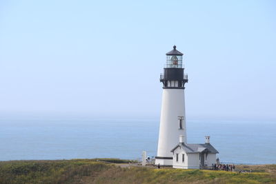 Lighthouse on beach