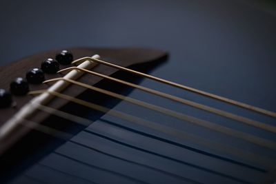 Close-up of a guitar