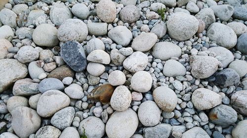 Full frame shot of stones
