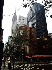 View of buildings in city