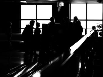 Group of people in bus
