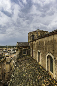 View of historic building against sky