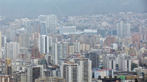 Aerial view of cityscape