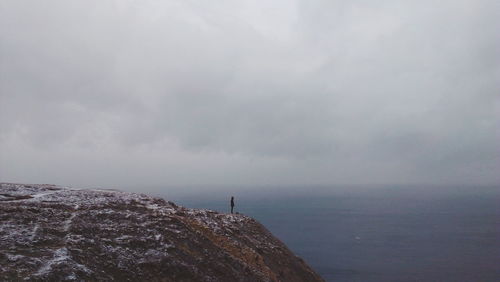 Scenic view of cloudy sky